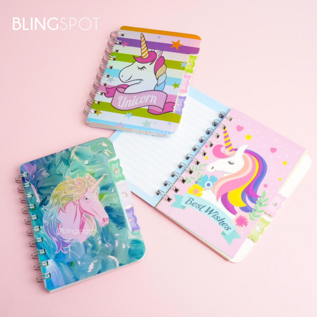 Magical Unicorn Spiral - Notebook / Journal