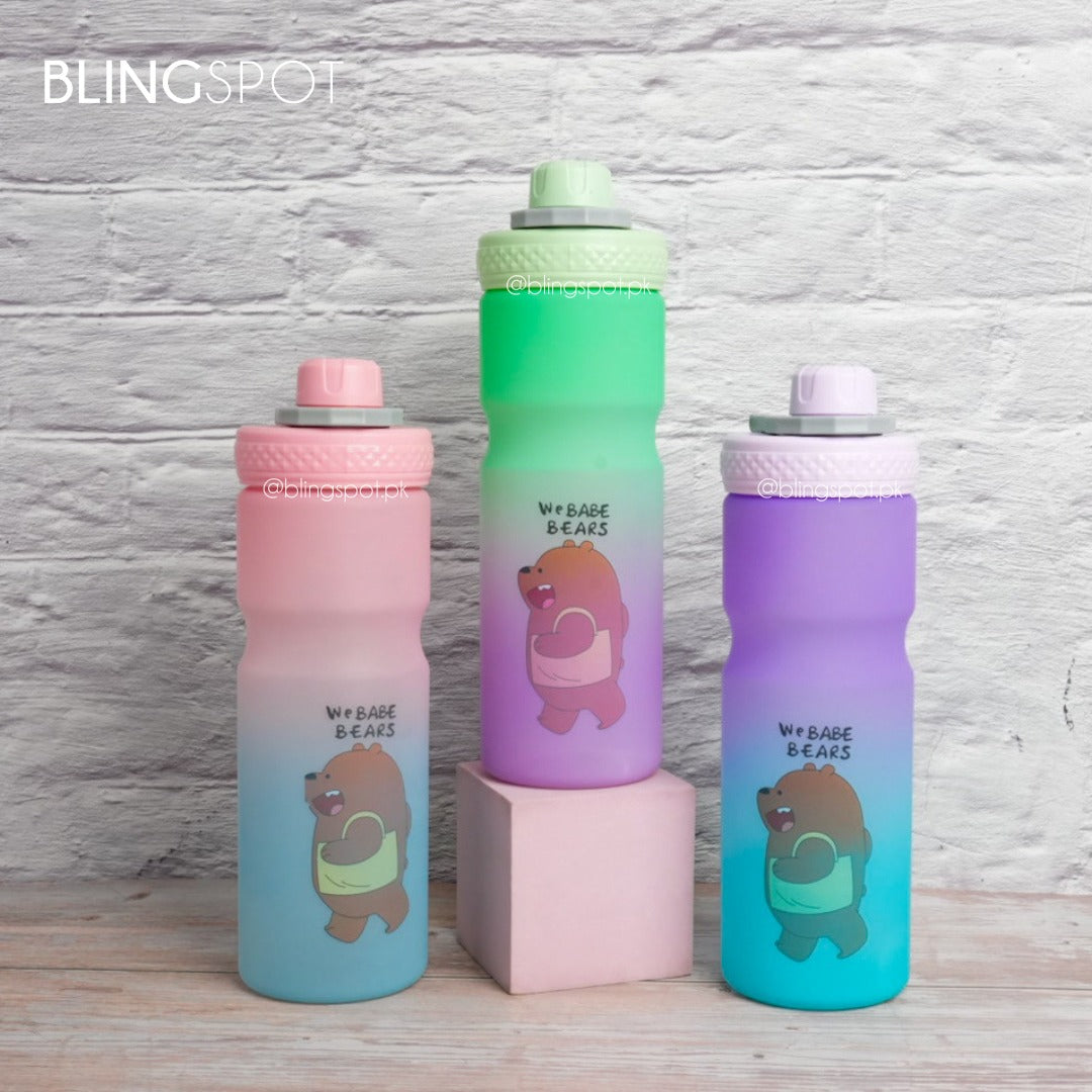 We Are Bears Gradient Water Bottle - Style 1