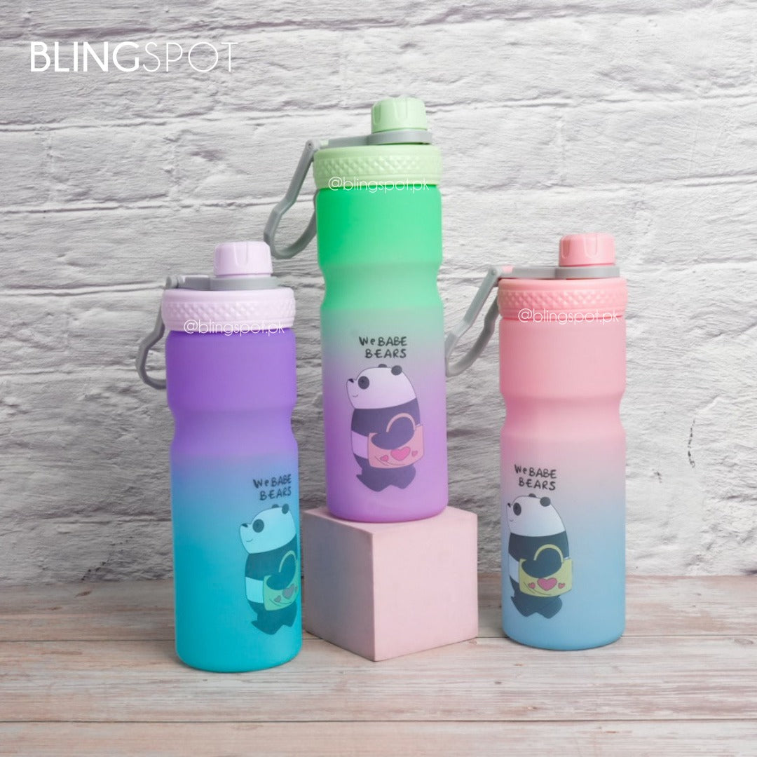 We Are Bears Gradient Water Bottle - Style 3