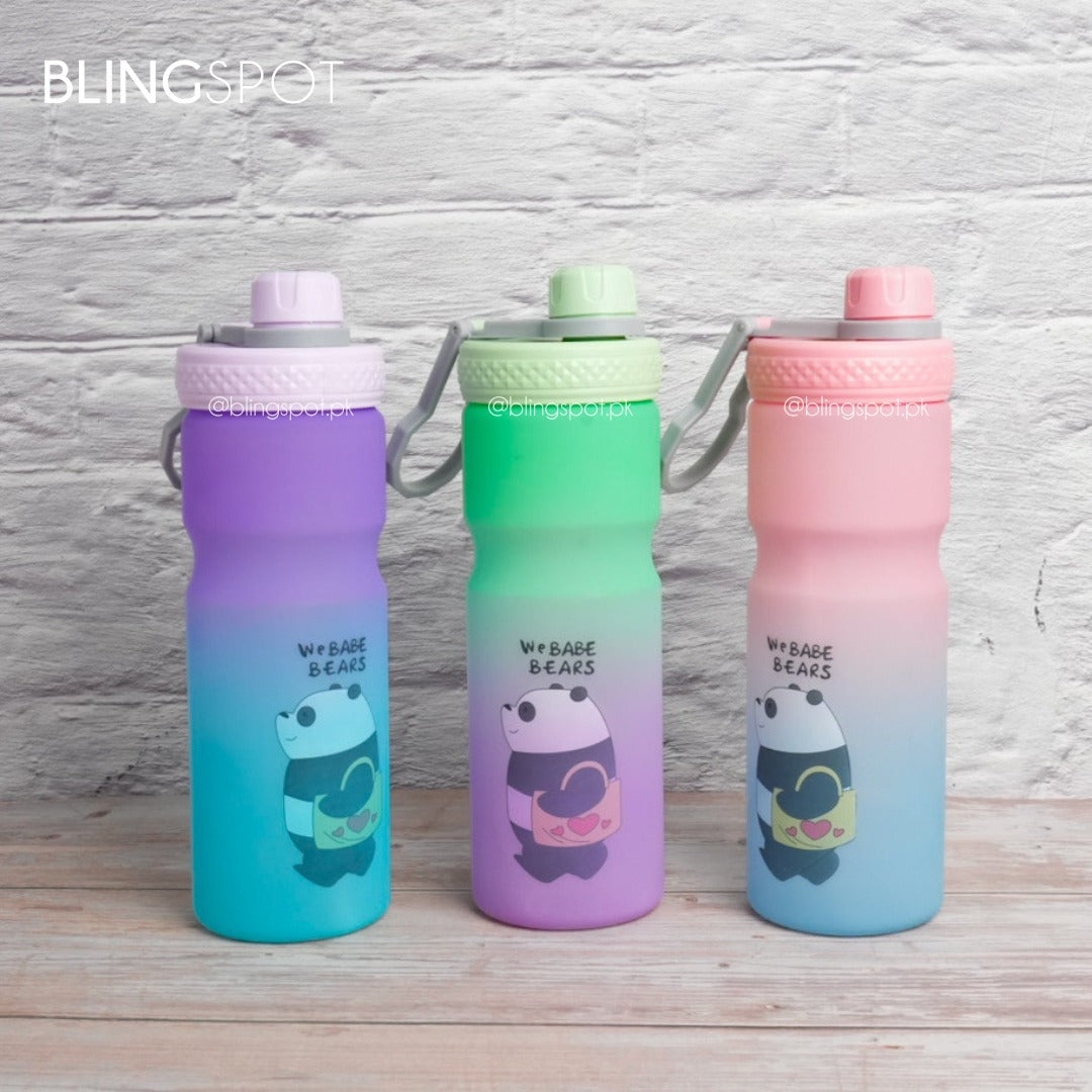 We Are Bears Gradient Water Bottle - Style 3