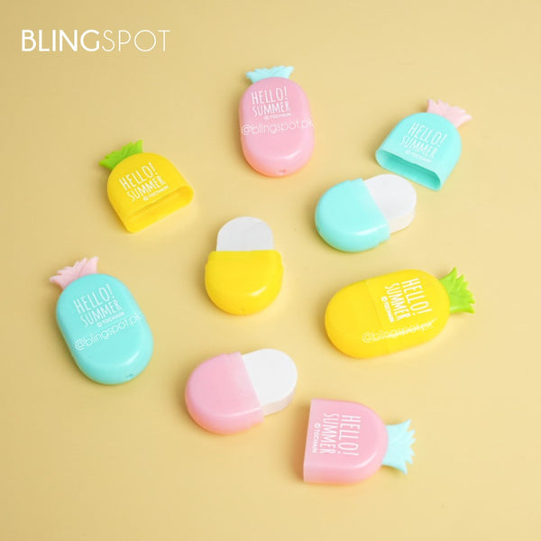Hello Summer Pineapple Eraser The Blingspot Studio