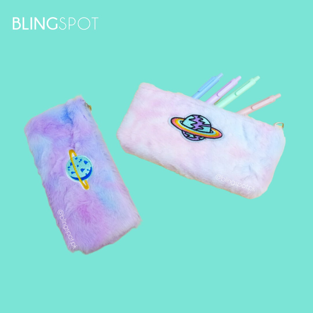 Galaxy Planet Fluffy - Pouch