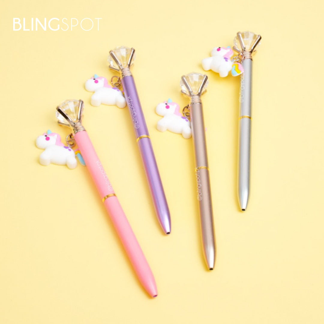 Unicorn Charm Diamond - Ball pen