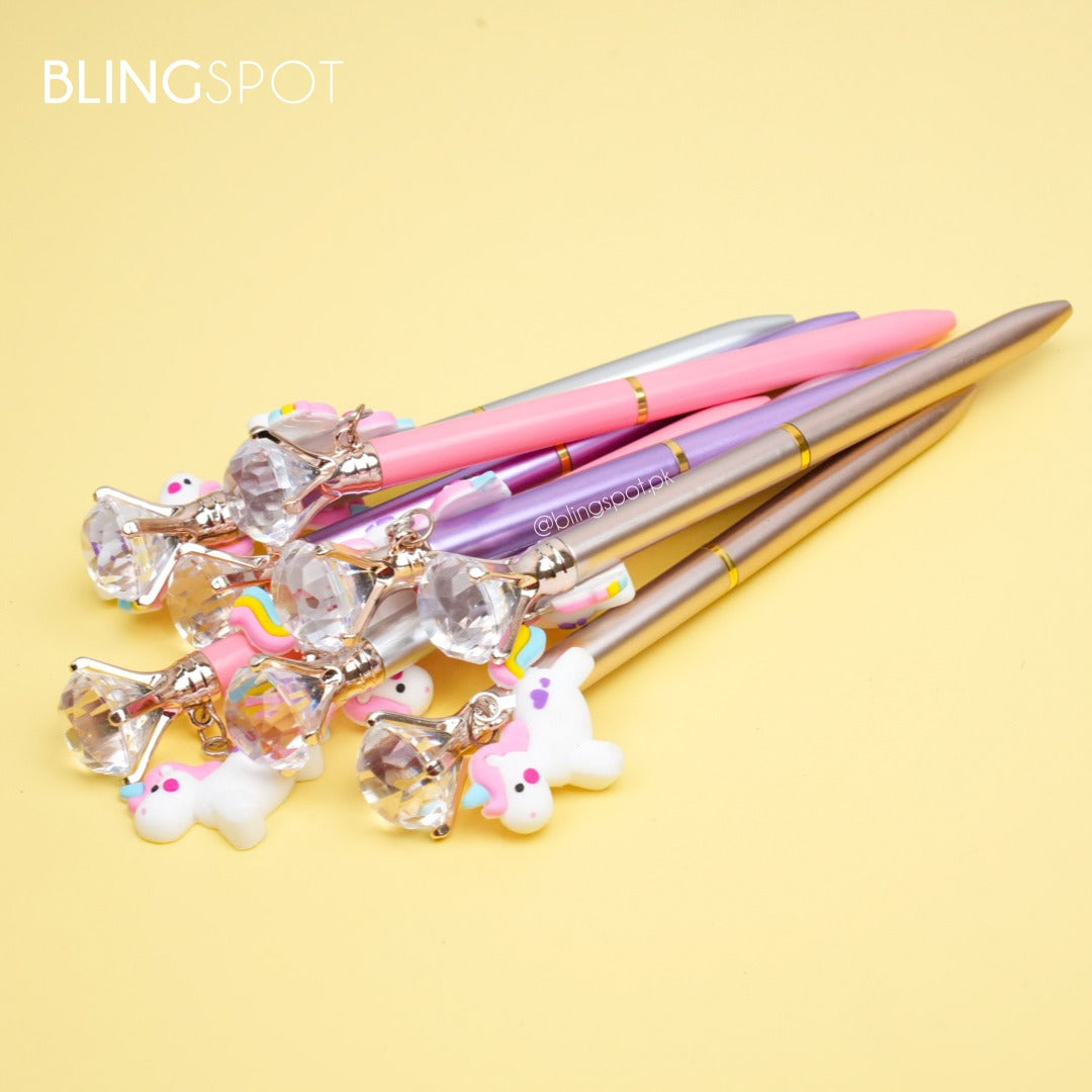 Unicorn Charm Diamond - Ball pen