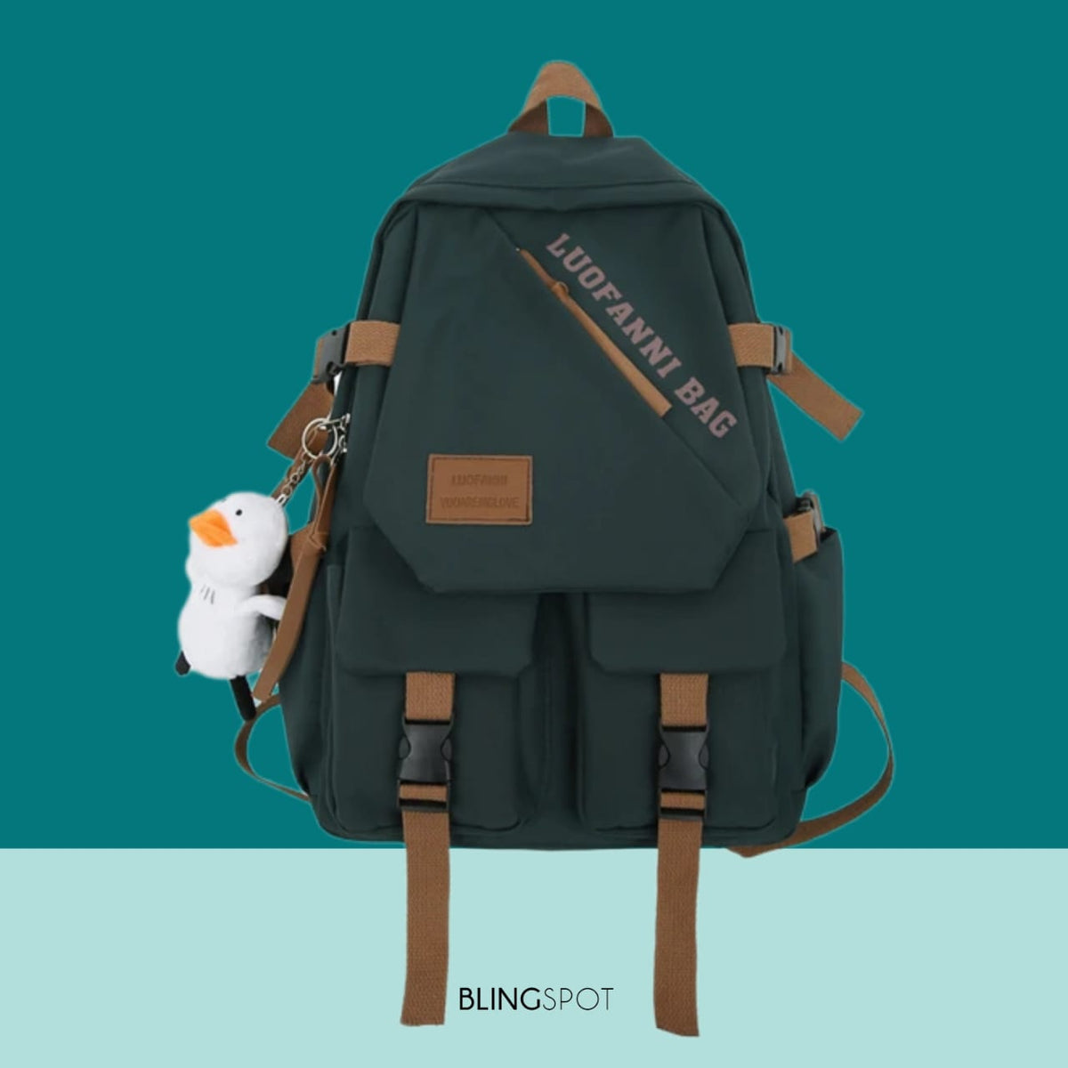 Dark Green - Backpack