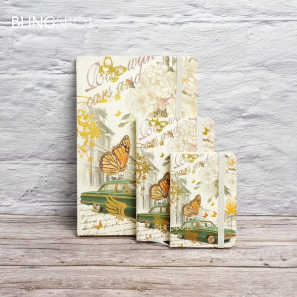 Retro Fantasy Gold Foil Journal - Style 4