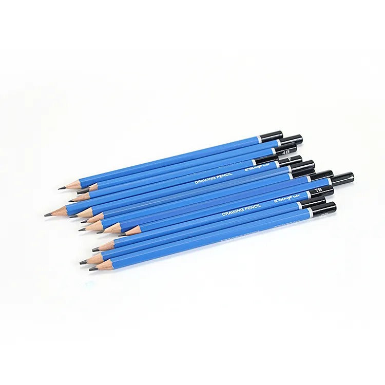Yalong Professional Art Drawing Blue Pencil Set Of 12