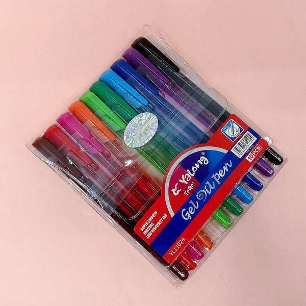 Yalong Gel Oil Pens Set Of 10