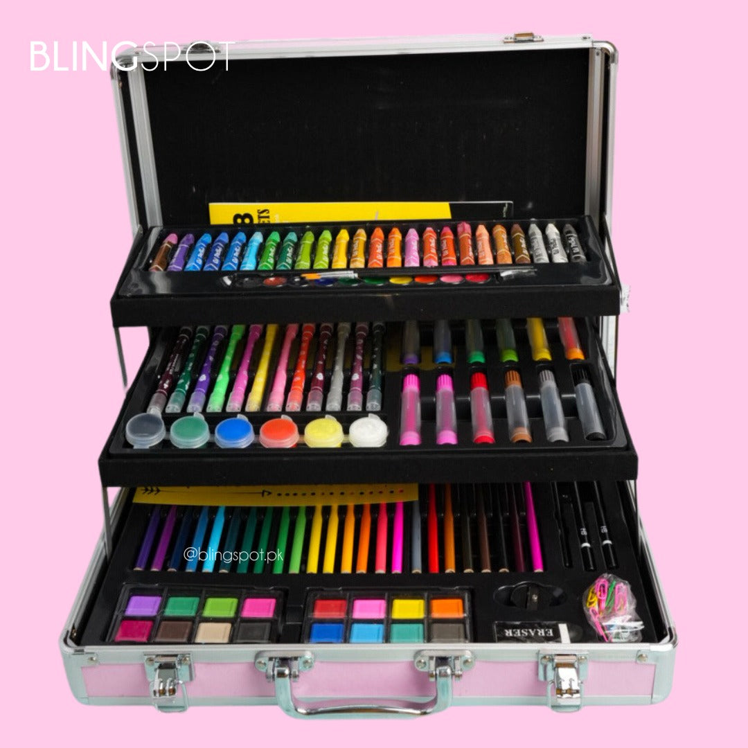 Yalong Briefcase Painting Set Of 130 ( Large )