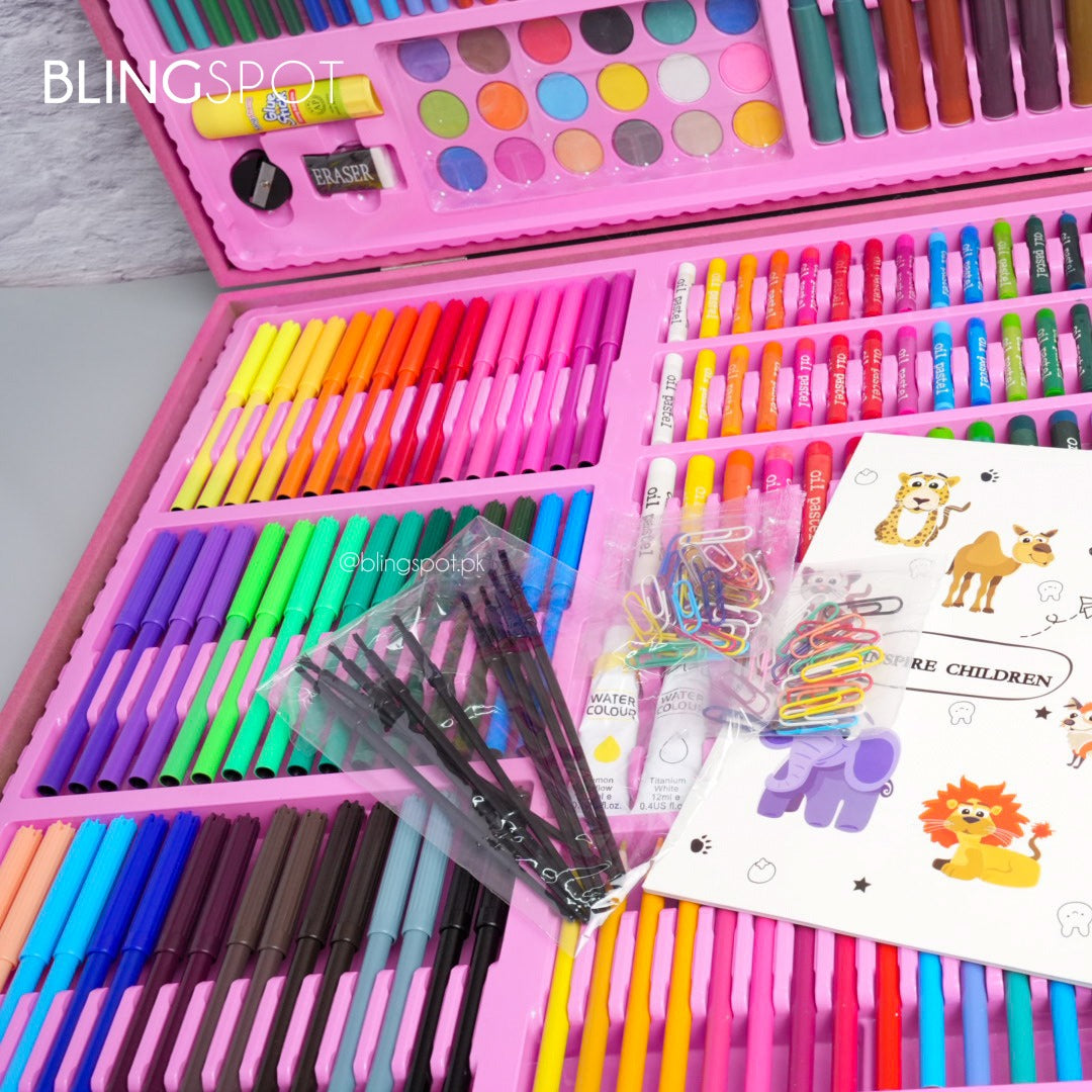 HappyDeals Super Mega Kid's ART Coloring Set