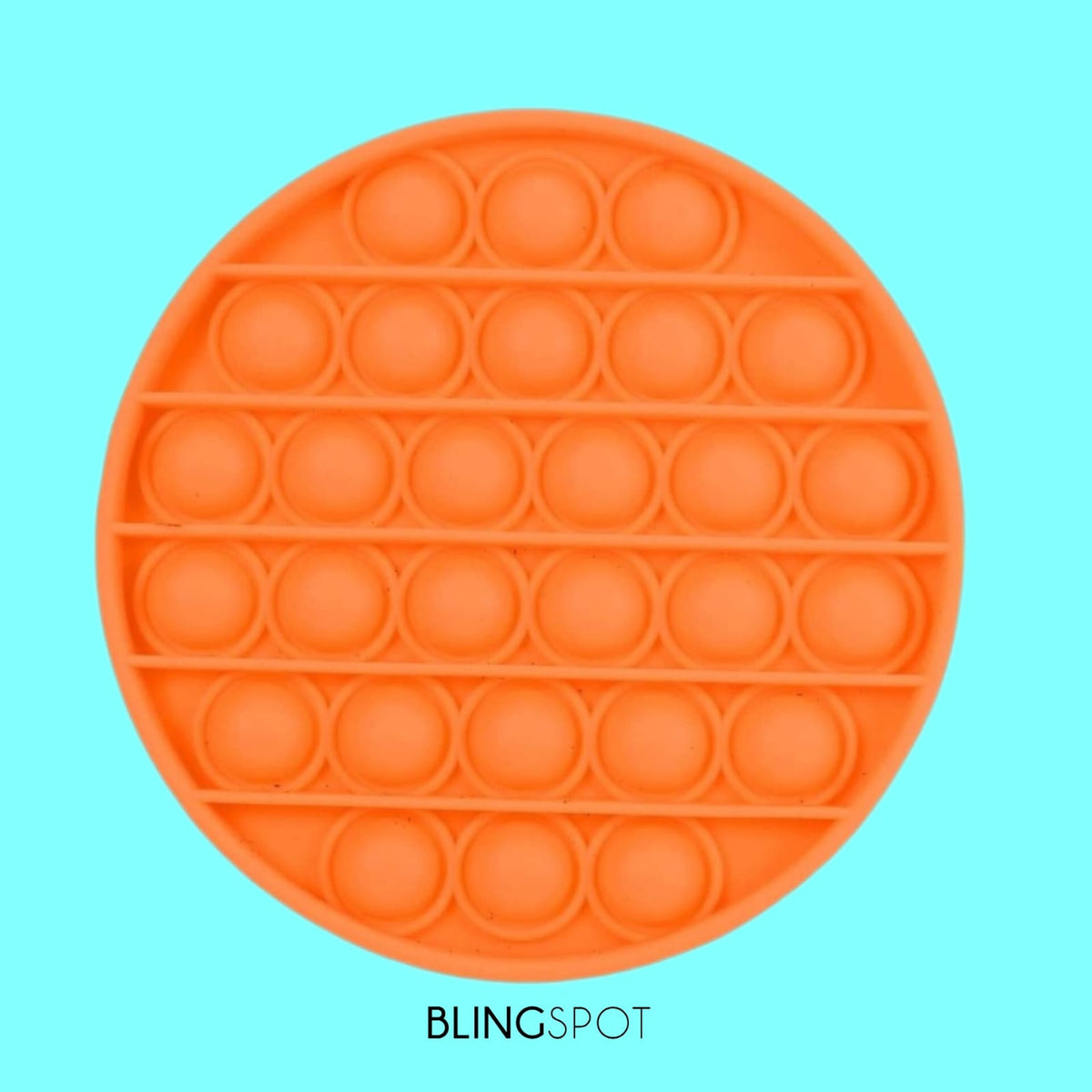 Orange Circle - Pop It
