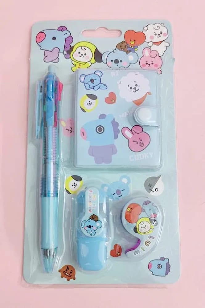 Bts - Stationery Set - The Blingspot Studio