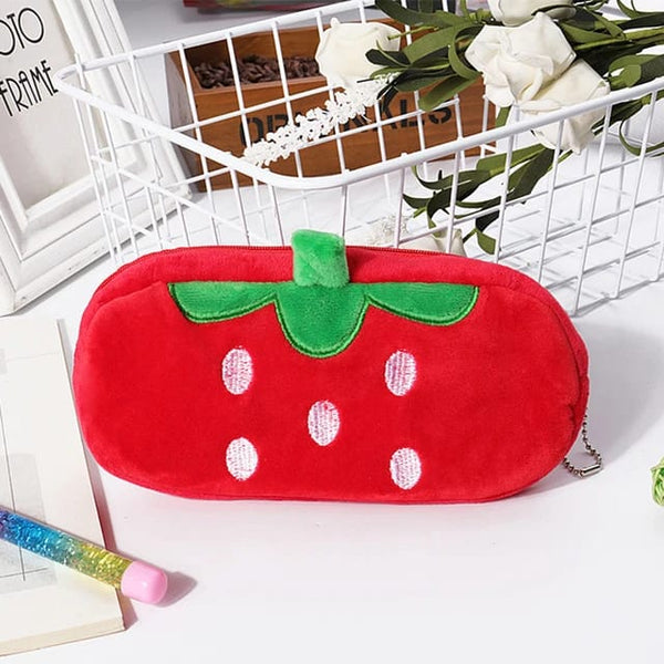 Strawberry Plush - Pouch