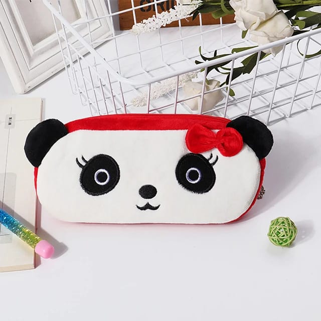 Panda Queen Red Plush - Pouch