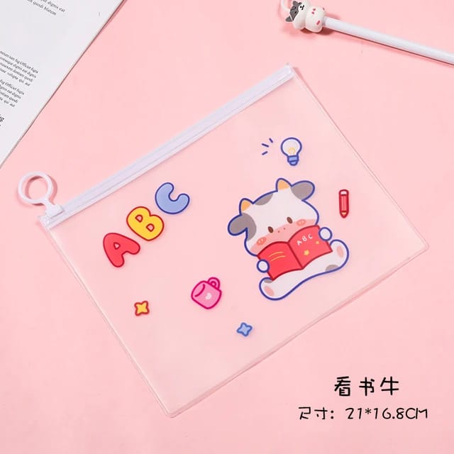 Kawai Cow Pouch Water Resistant