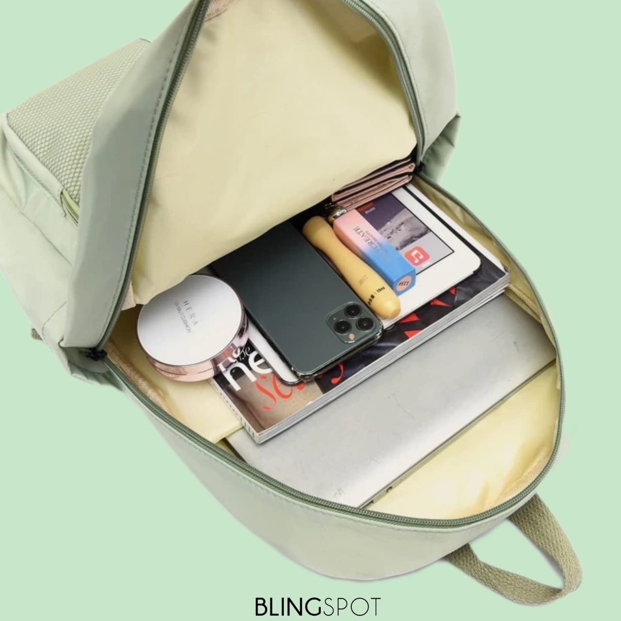 Sporty Green Mint - Backpack