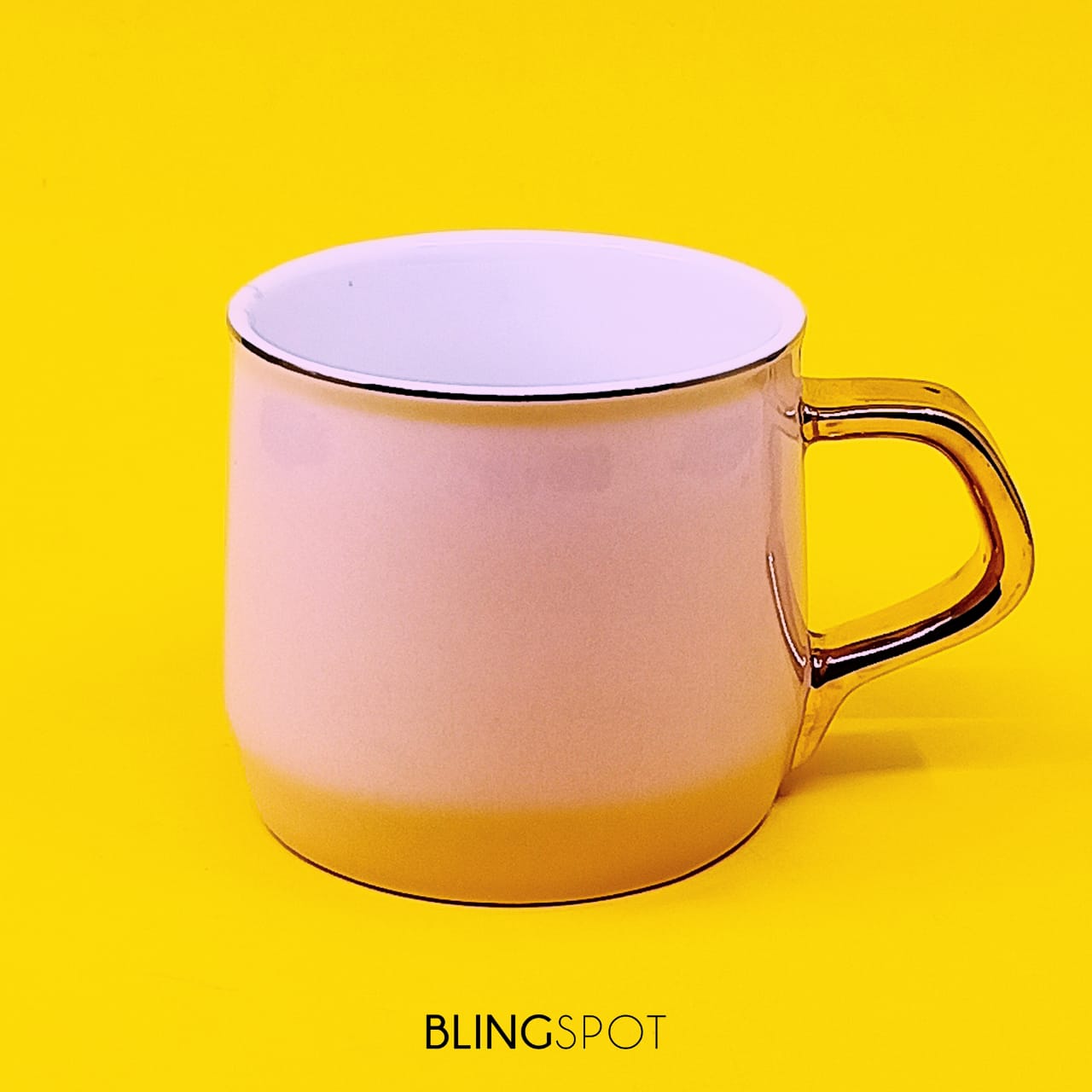 Pink Gold Foil  - Ceramic Mug