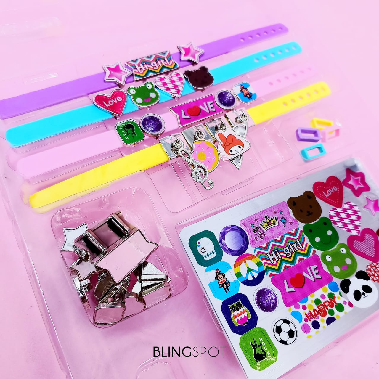 Kids Charming Girl Fashion Stay DIY Bracelet Kit