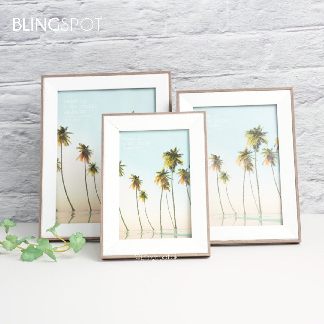 Beach Palm Tree - Photo Frame