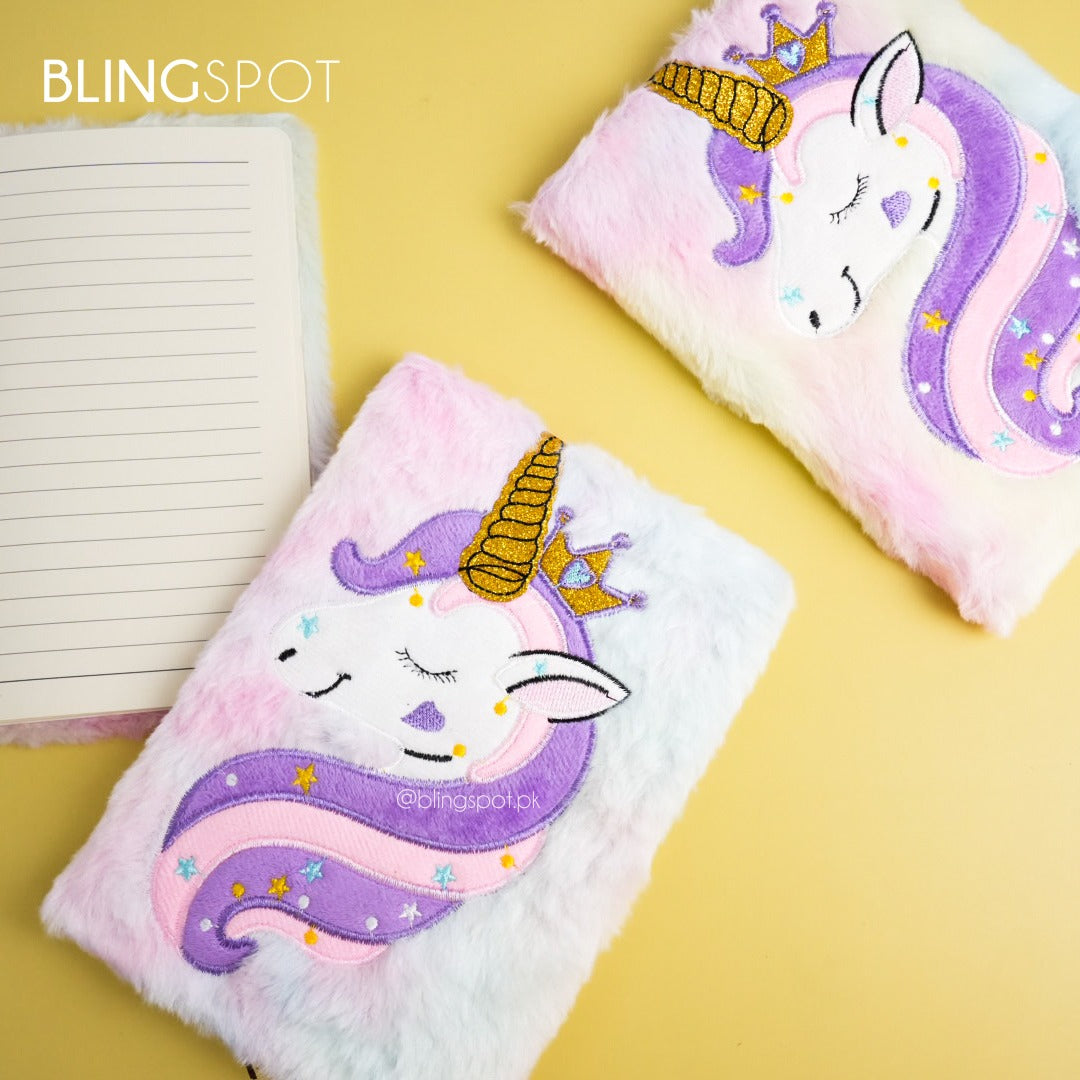 Unicorn Star - Fluffy Journal