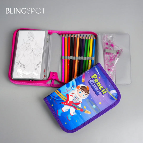 Yalong Astronaut Purple - Stationery Set