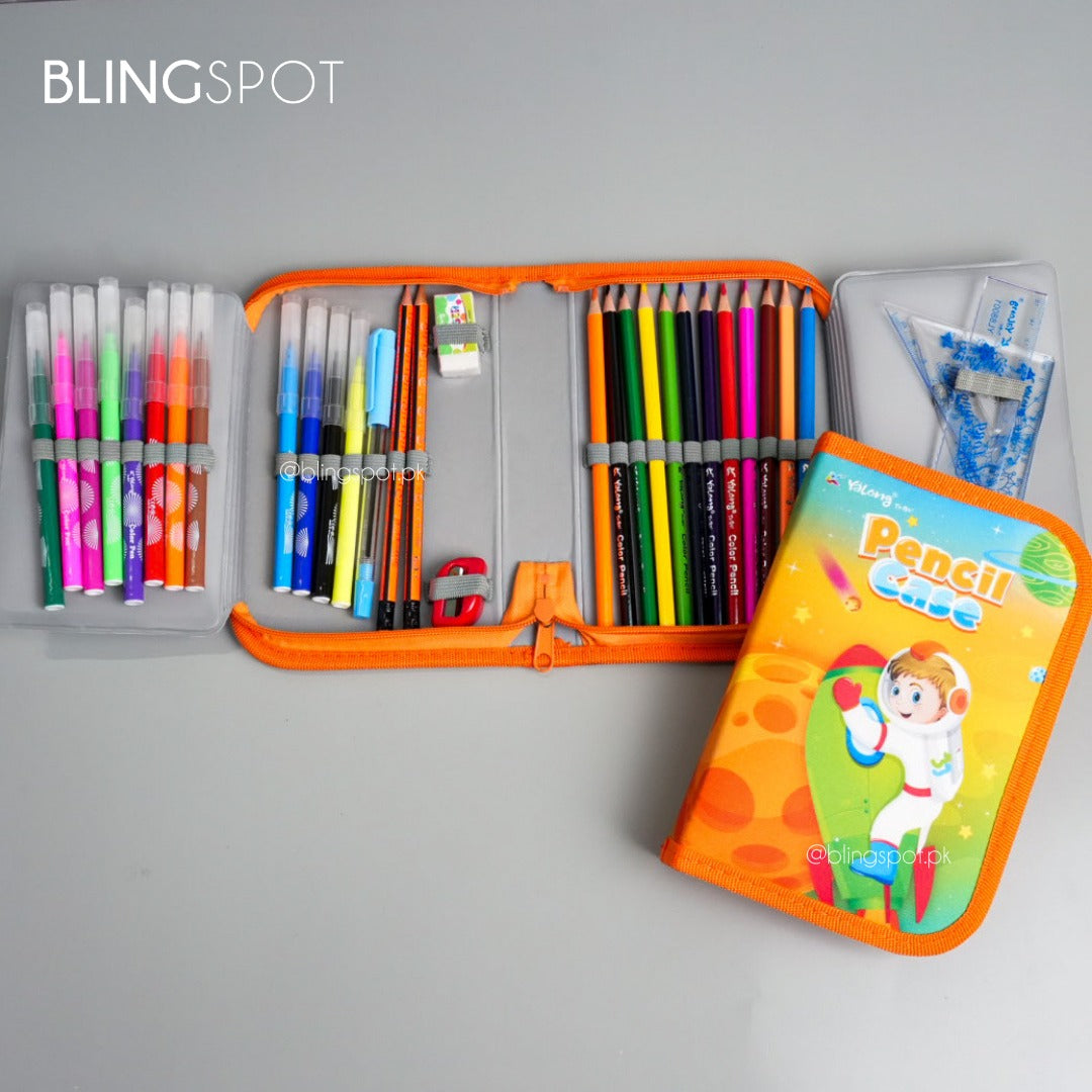 Yalong Astronaut Orange - Stationery Set