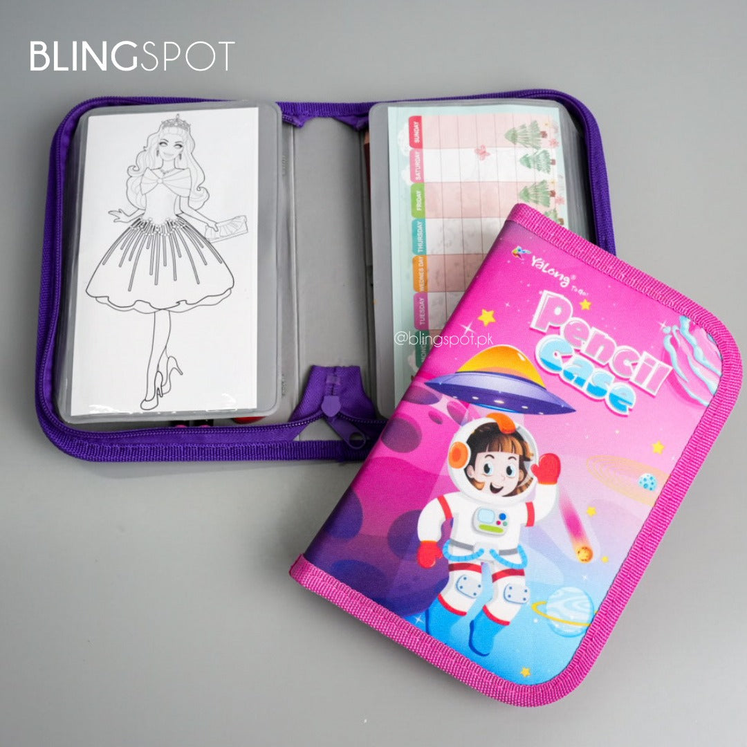 Yalong Astronaut Pink - Stationery Set