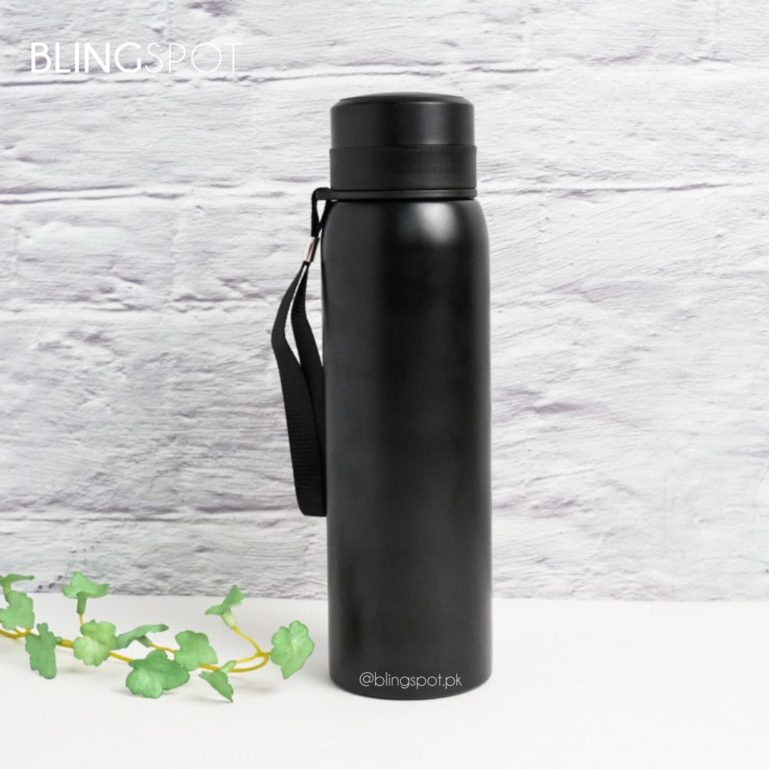 Sporty Sleek Black - Water Bottle