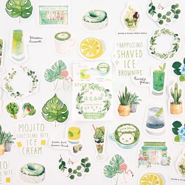 Green Field - Stickers