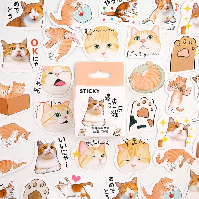 Cat & Paw - Sticker