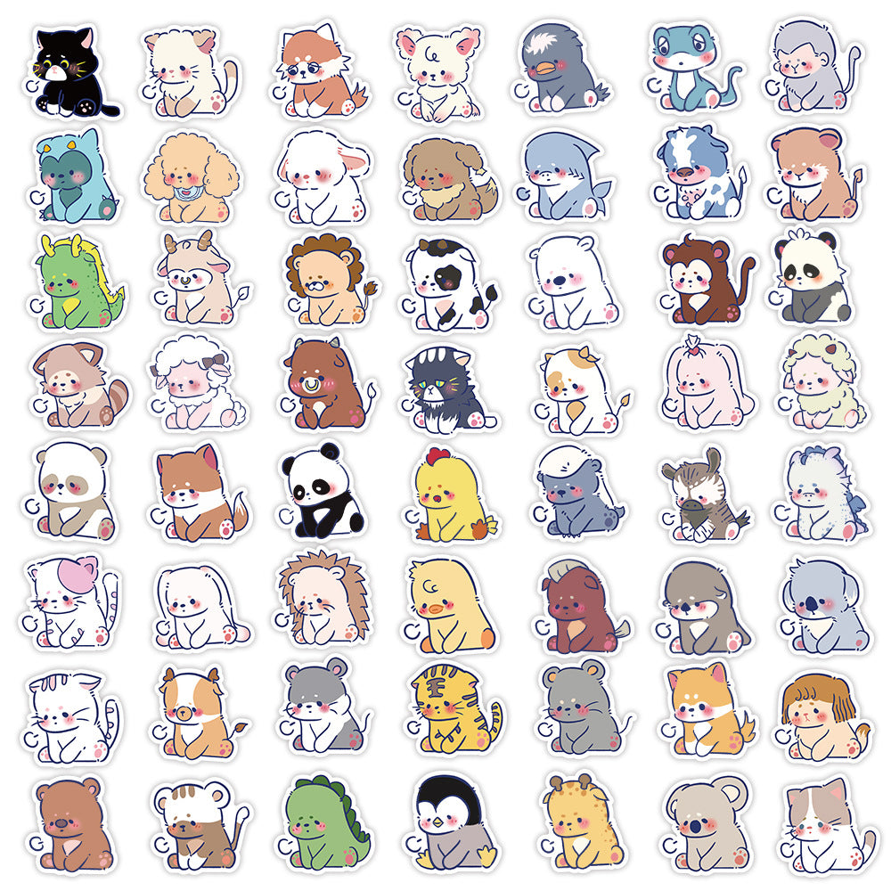 Kawaii Animal Mix 5 - Stickers