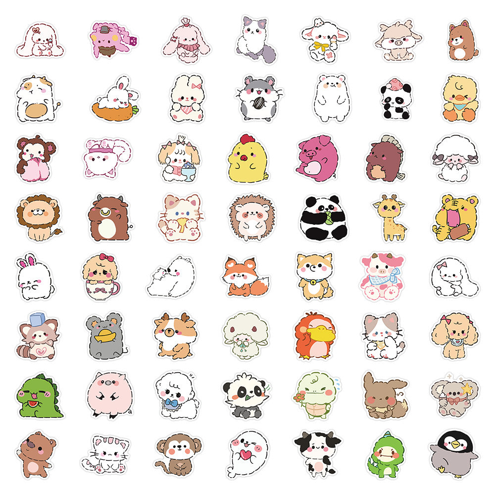 Kawaii Animal Mix 1 - Stickers