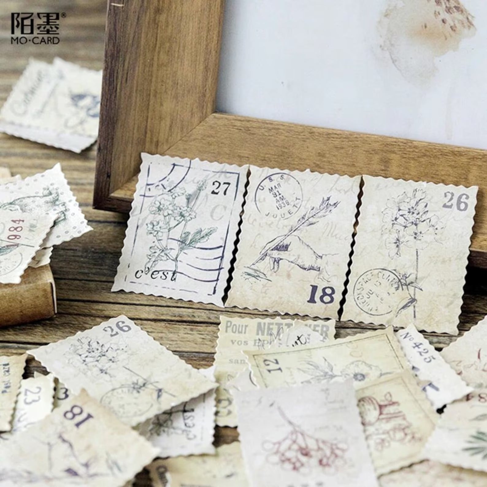 Little Forest Vintage Stamp - Stickers