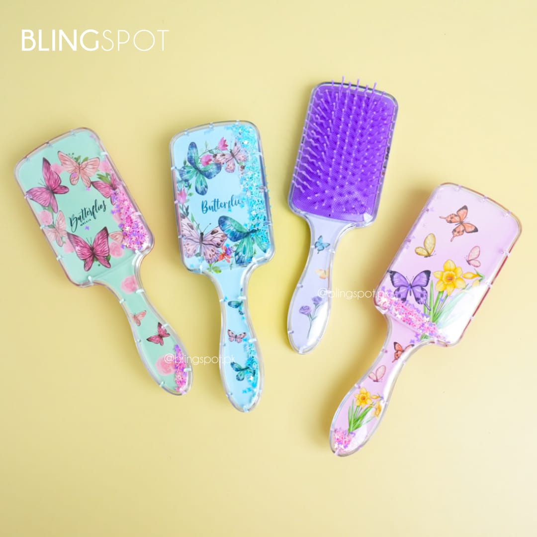 Butterfly Mix - Hair Brush