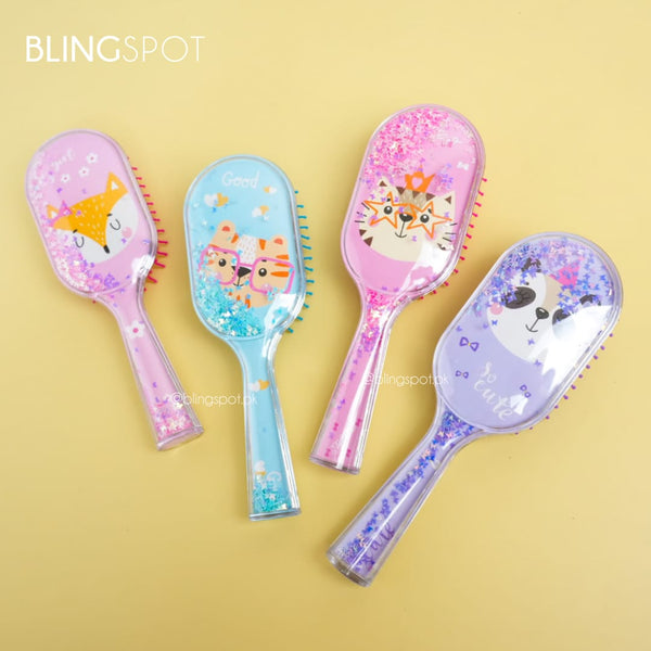 Kawaii Animal Faces - Hair Brush