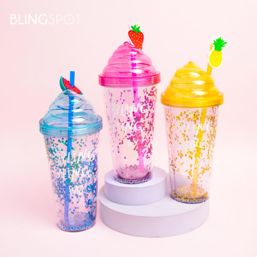 Bling Bling Day Fruits Sipper - Style 2