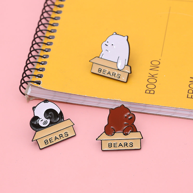 3 Bears  - Enamel Pin