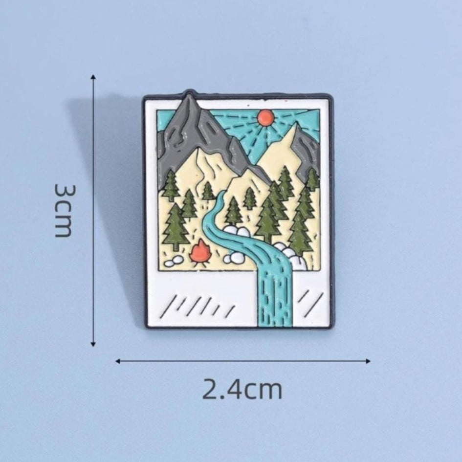 Perfect Scenery - Enamel Pin