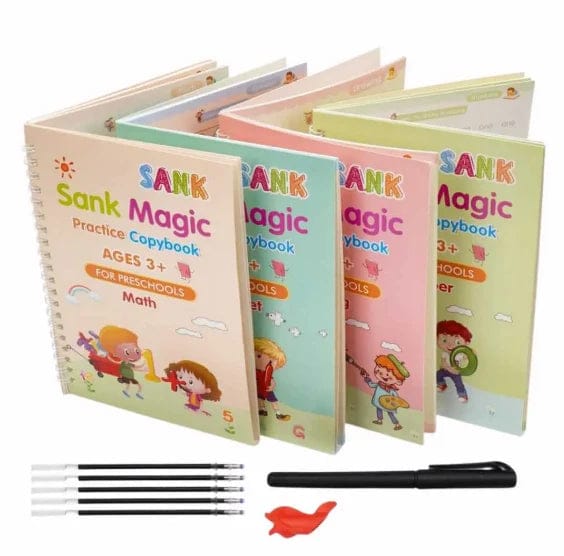 Kids Magic Practice Book Set of 4