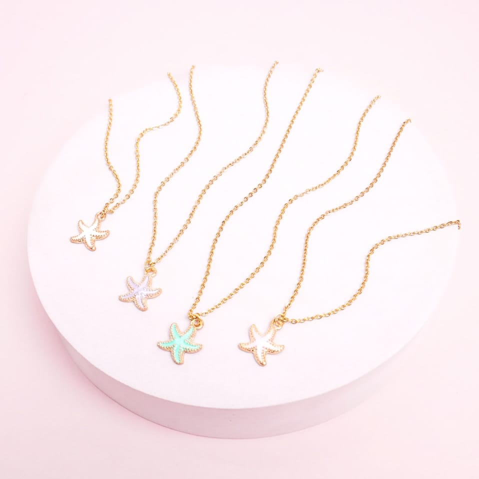 Star Fish Charm  - Necklace