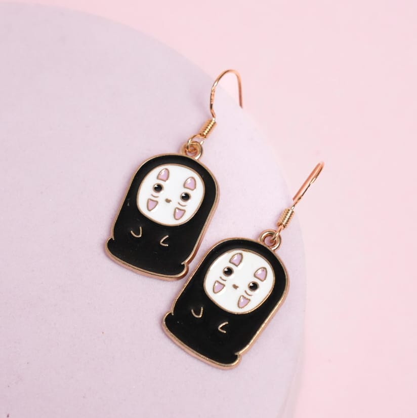 No Face Totoro - Earrings