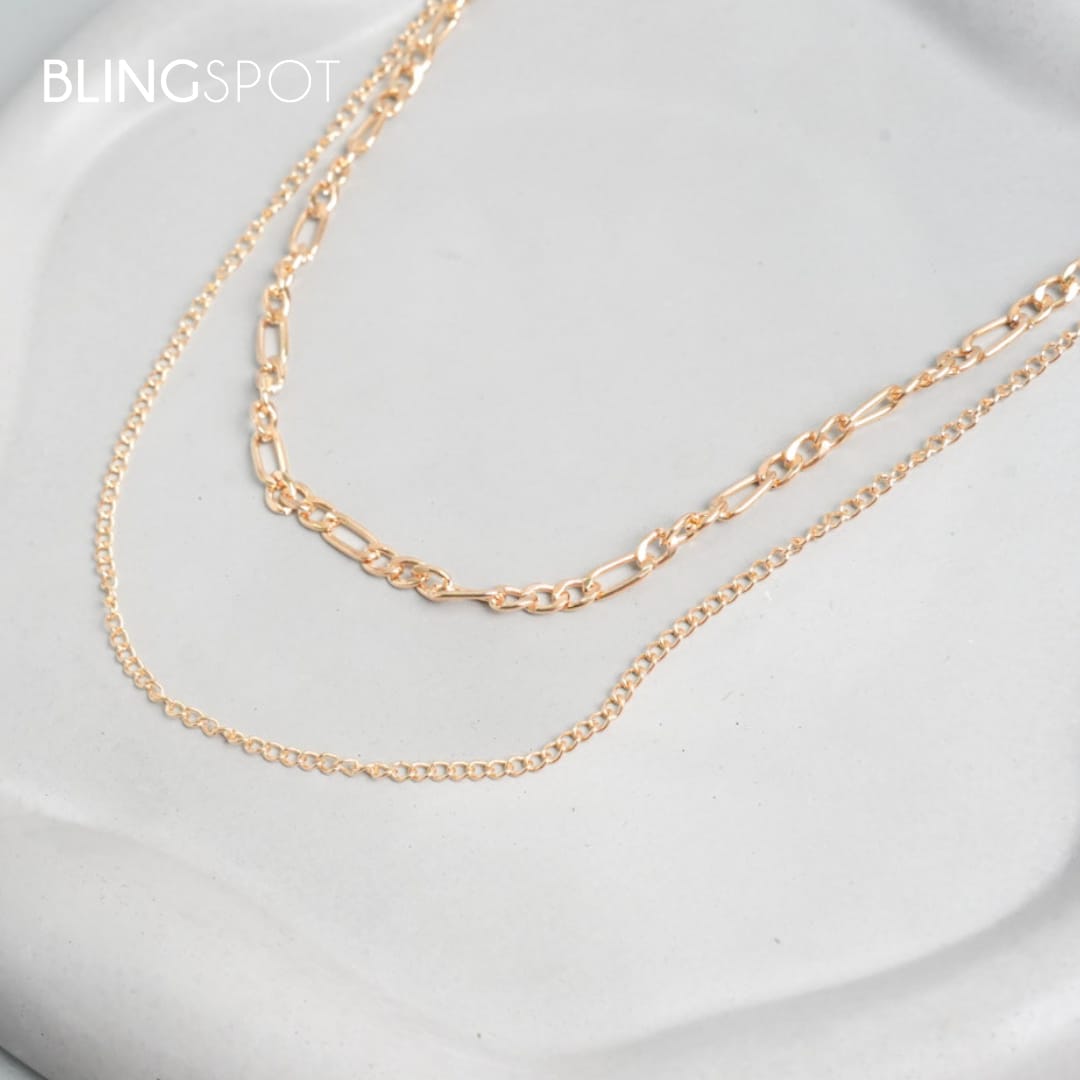 Double Layer Gold - Necklace