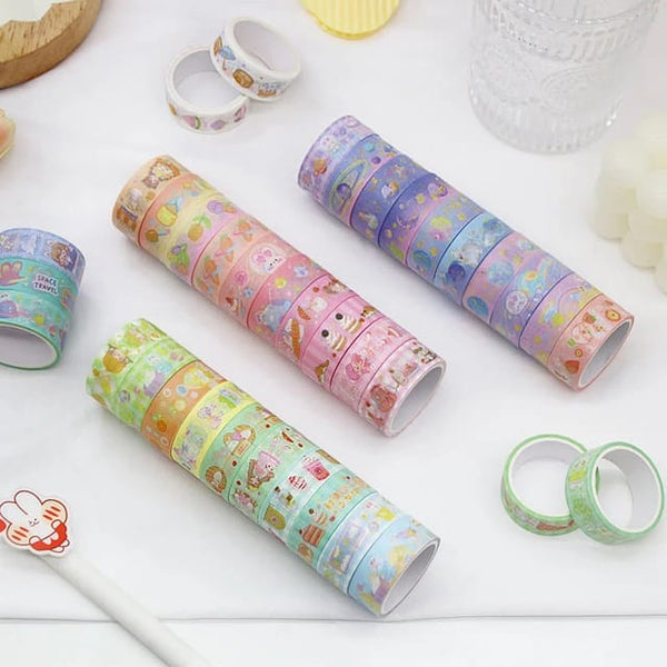 Kawaii Mix - Washi Tapes (Random Set of 10)