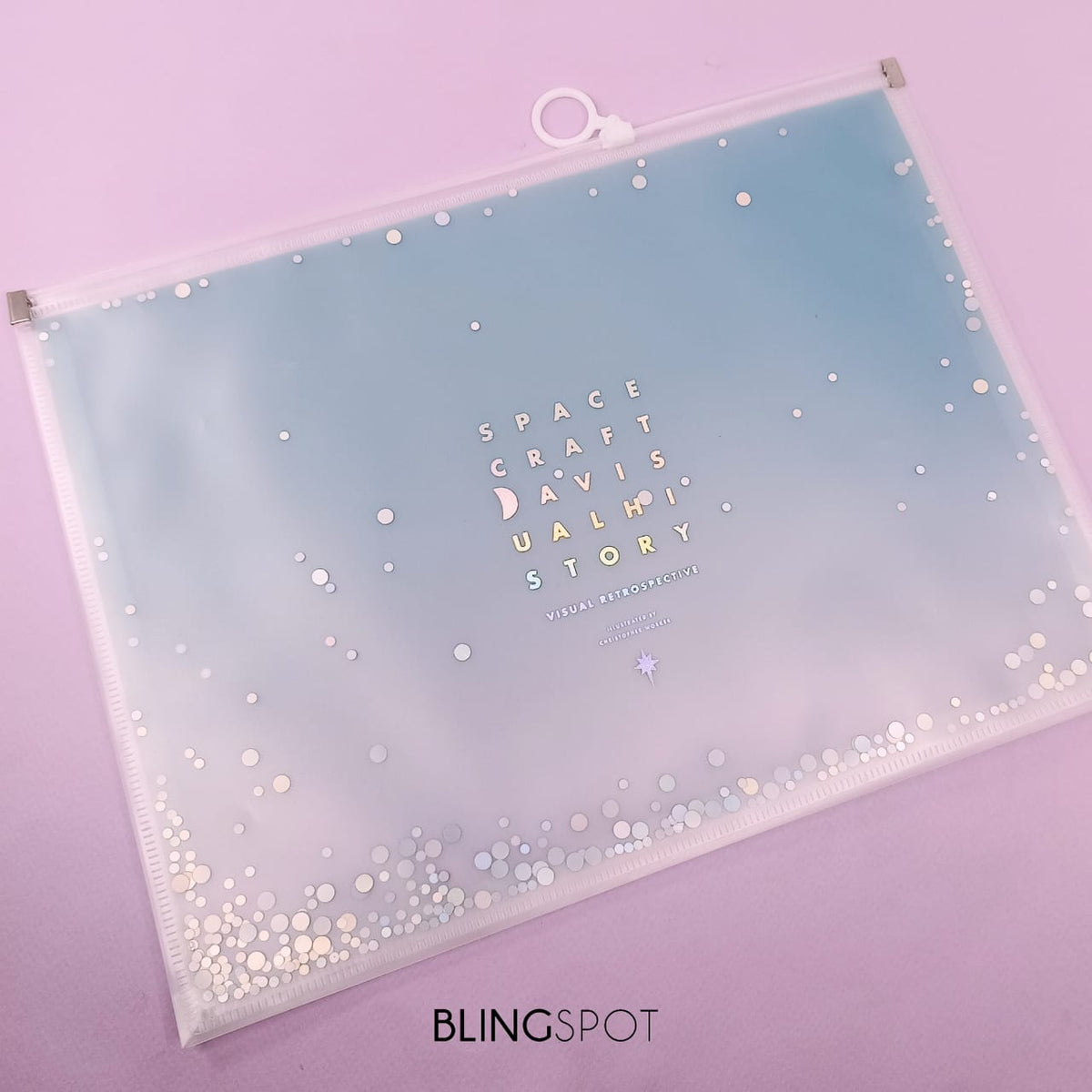 Space Craft Document Folder Large Pouch