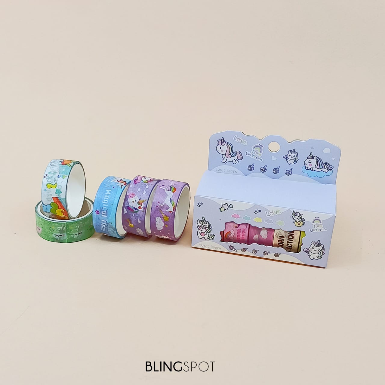 Magical Unicorn - Washi Tape Set Of 5