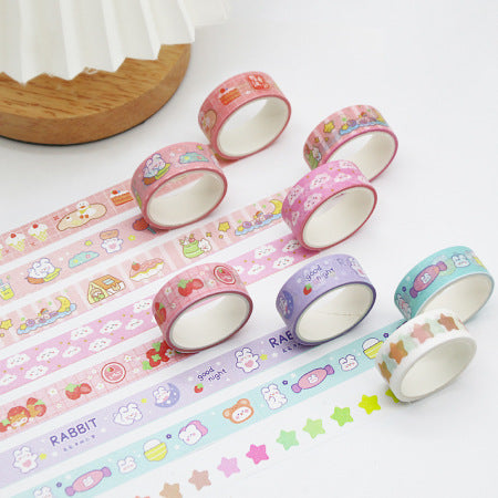 Fantasy Kawai Washi Tape Set Of 60 - Style 2