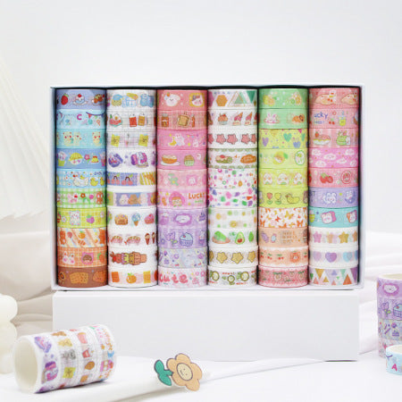 Fantasy Kawai Washi Tape Set Of 60 - Style 2