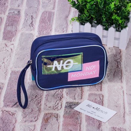 No Monday Hollo Neon - Make up Pouch