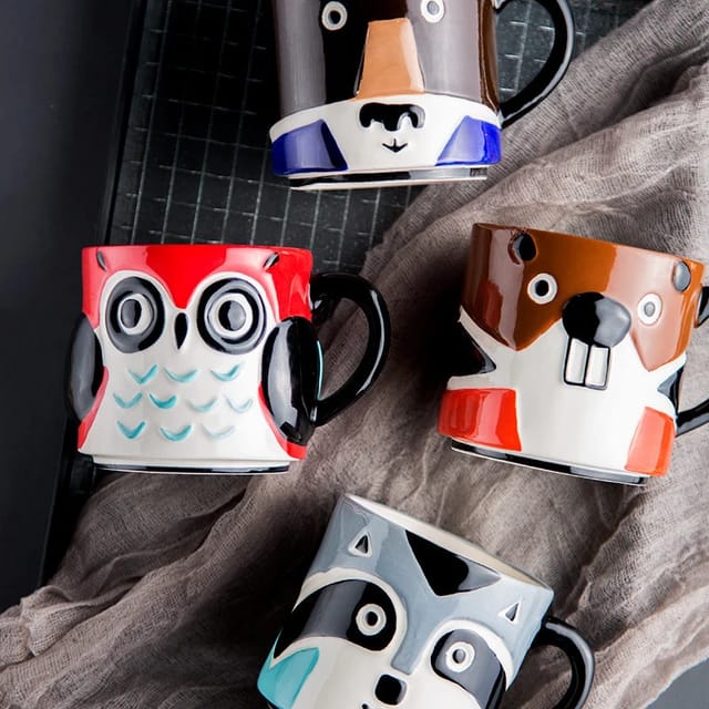 Colorful Animals - Ceramic Mug