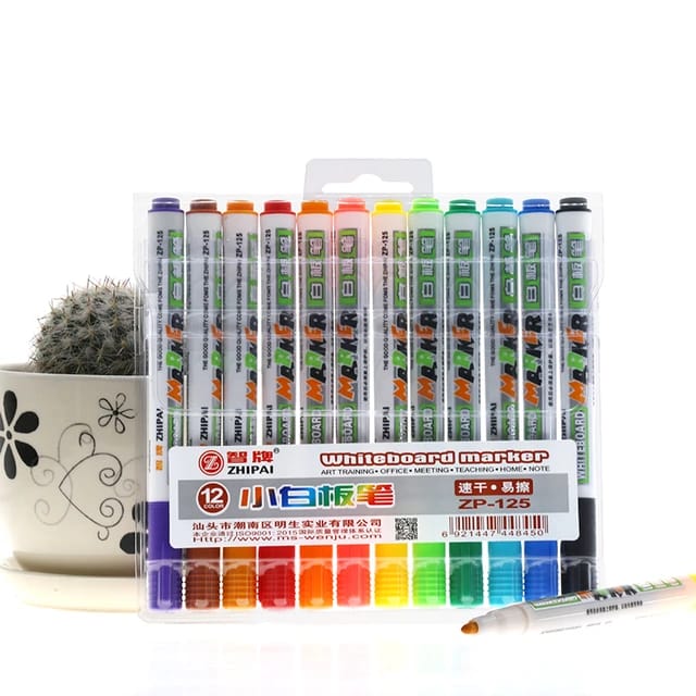 Whiteboard Markers Set Of 12